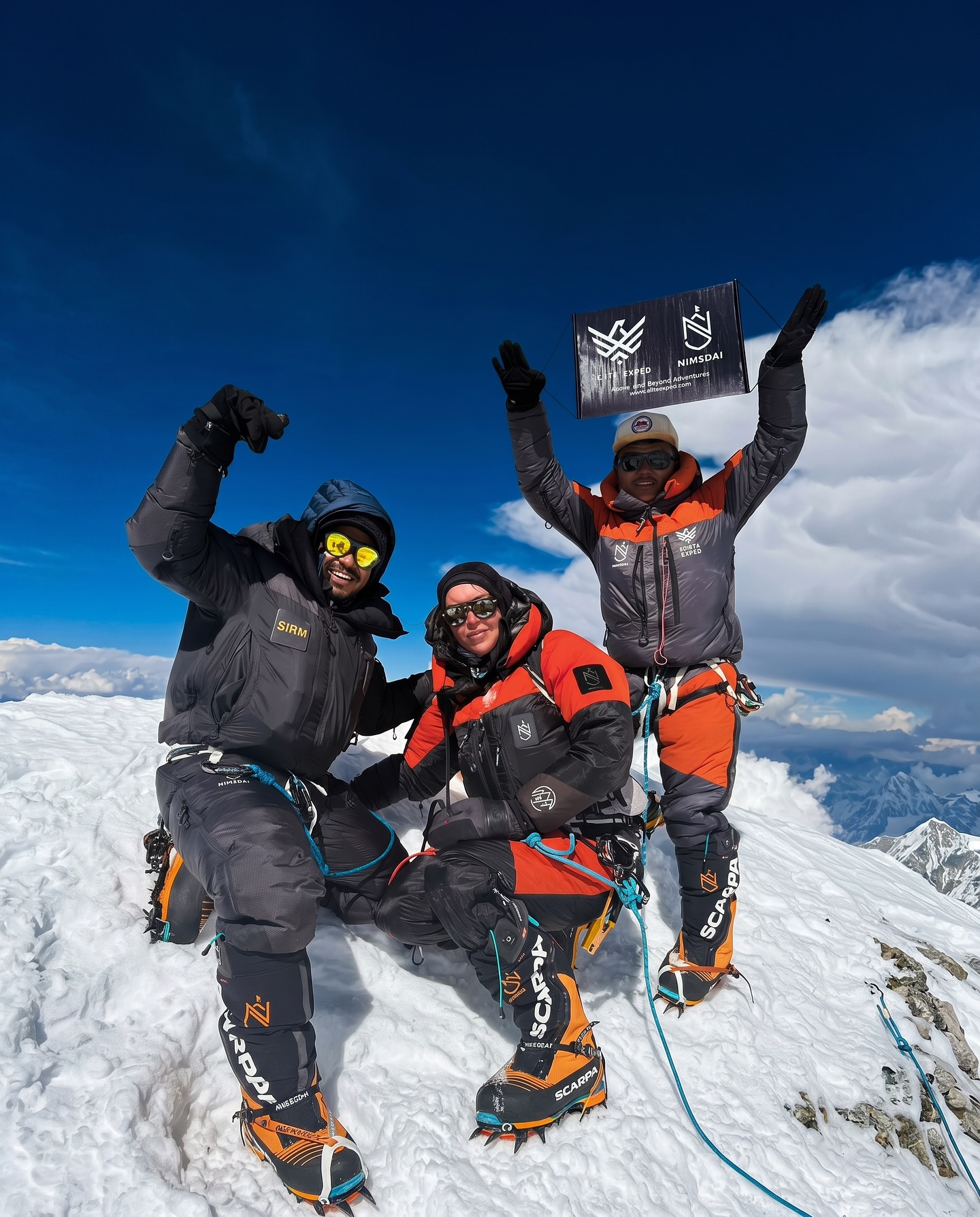 Nims Purja reaches 50th 8,000er summit as Elite Exped places teams on Annapurna and Dhaulagiri